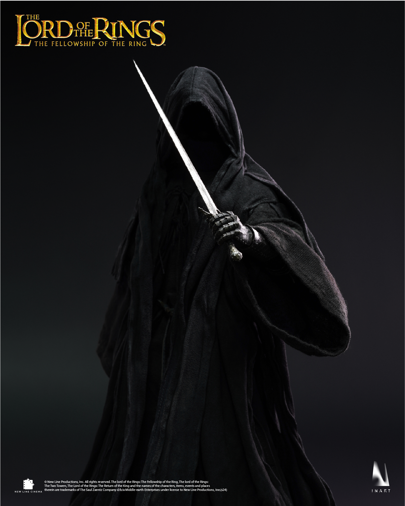 INART - THE LORD OF THE RINGS: THE FELLOWSHIP OF THE RING - NAZGÛL 1/6 COLLECTIBLE FIGURE Deluxe Version