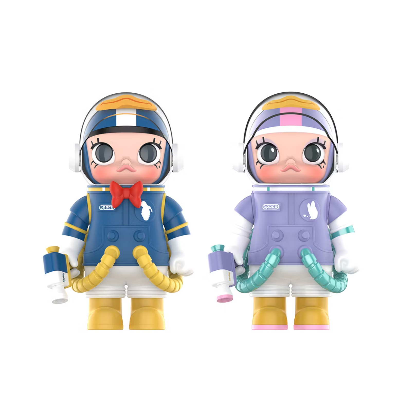 POP MART MEGA SPACE MOLLY 400% DAISY & DONALD DUCK 唐老鴨 黛西 泡泡瑪特 太空茉莉