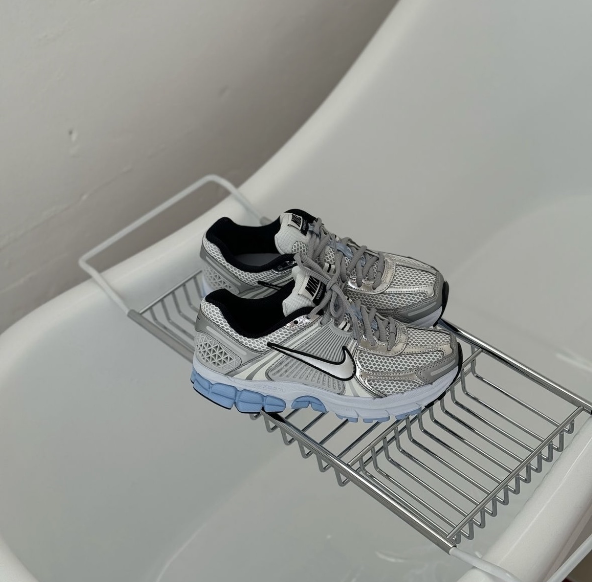 Nike Vomero 5 銀灰色 寶寶藍 Y2K 復古 慢跑鞋 老爹鞋 HF1877-100/預購