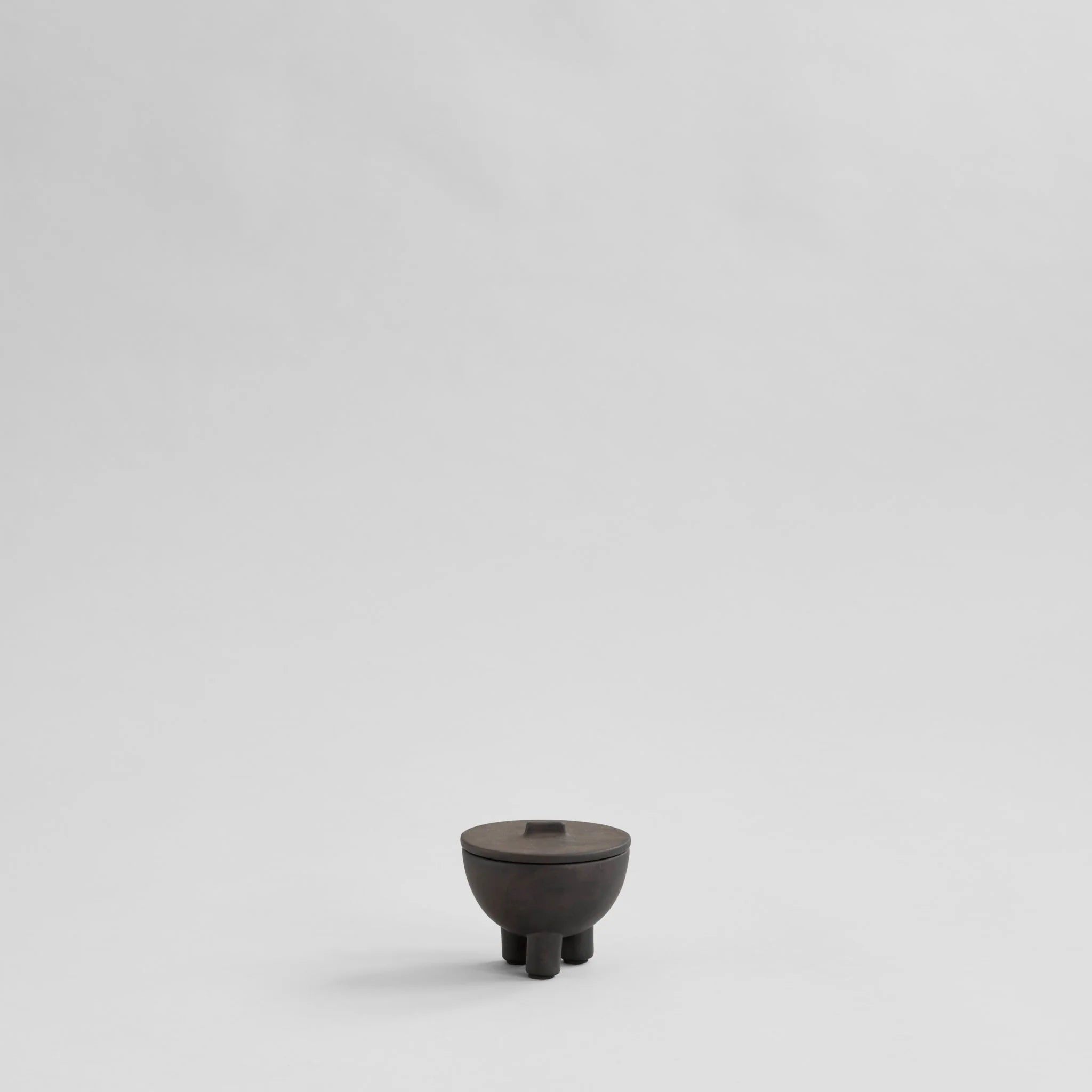 迷你鴨碗(附蓋) 黑咖色