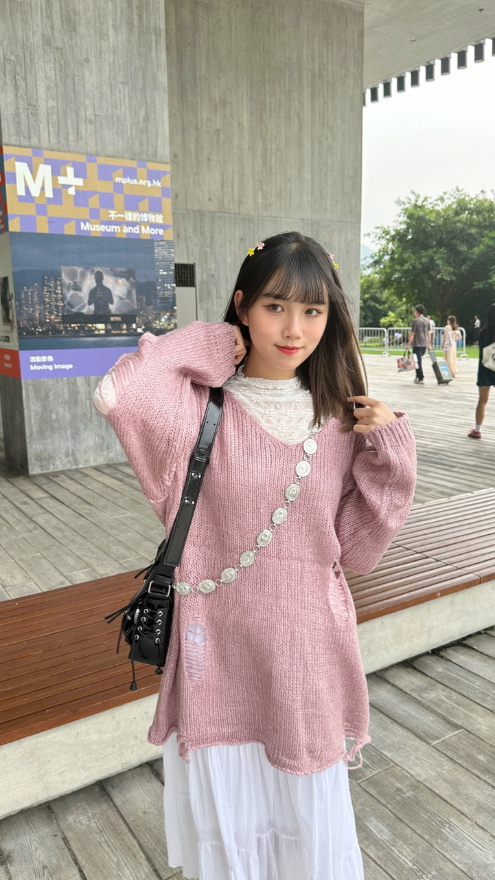 A0174｜復古花邊章紋腰鏈