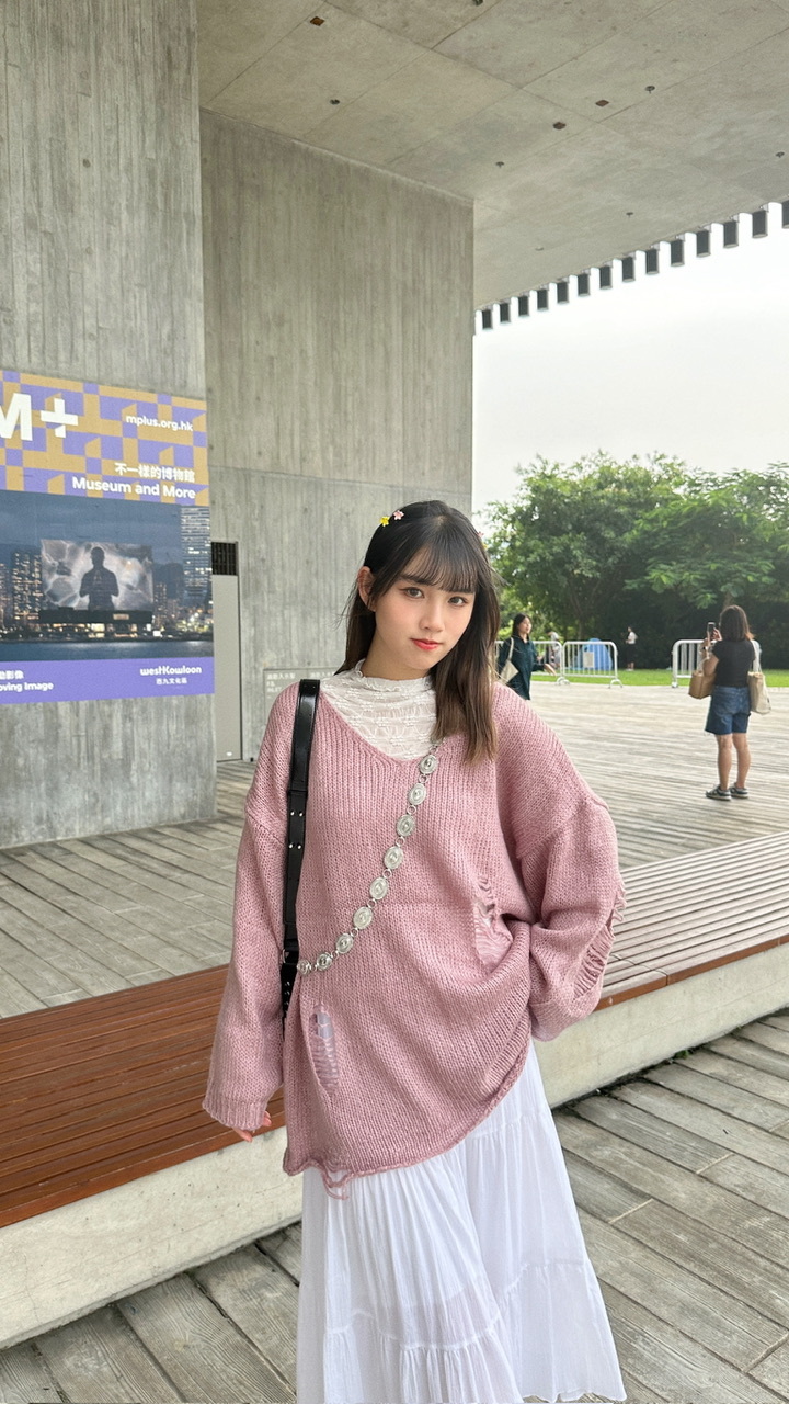 A0174｜復古花邊章紋腰鏈