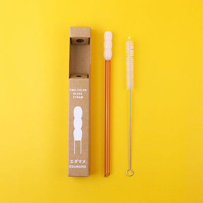 好玻雙色環保玻璃吸管