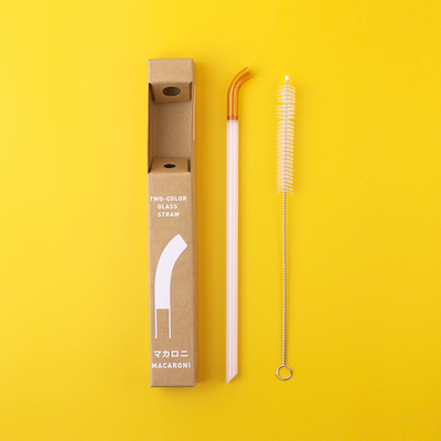 好玻雙色環保玻璃吸管