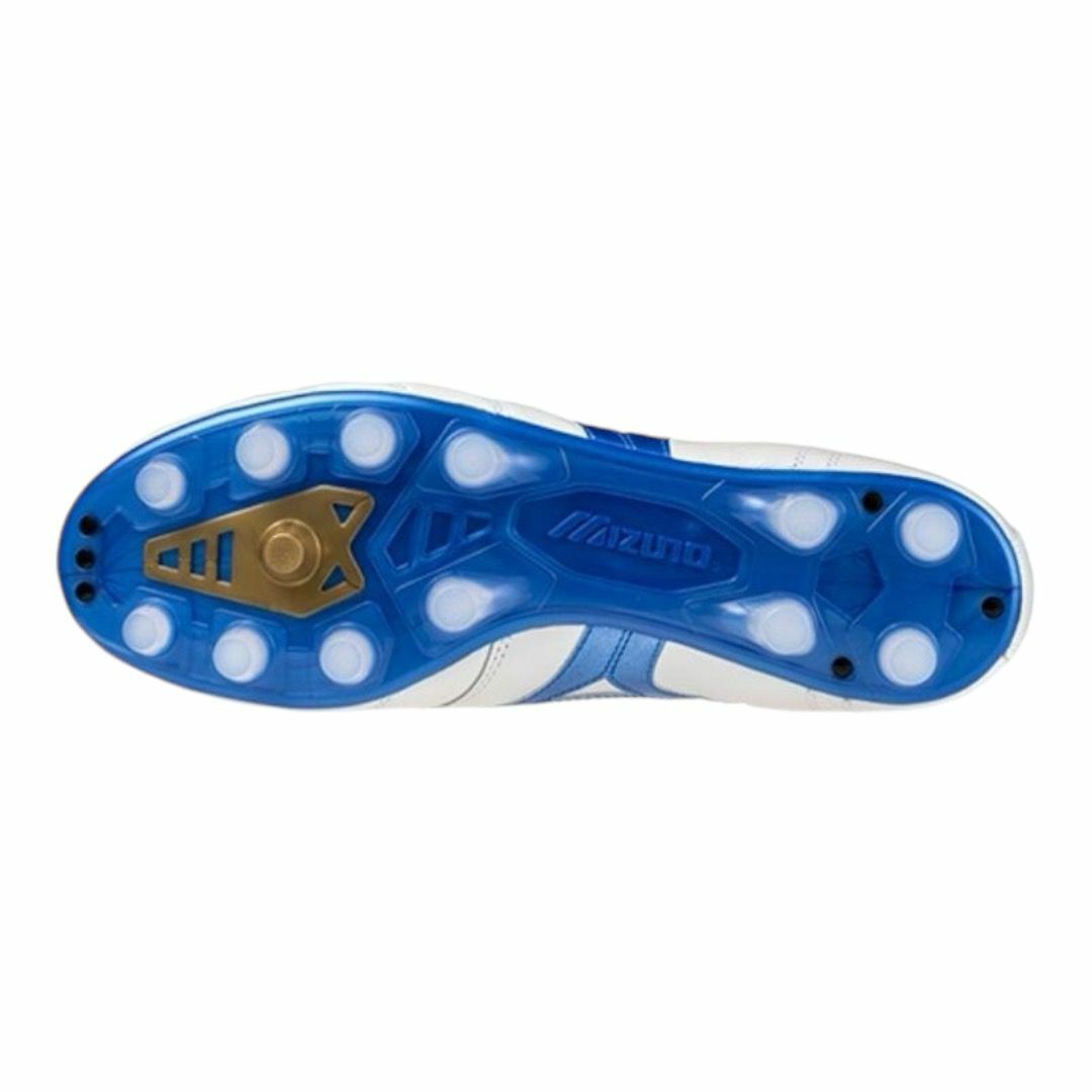 MIZUNO 日本製袋鼠皮MORELIA II 白藍色M095