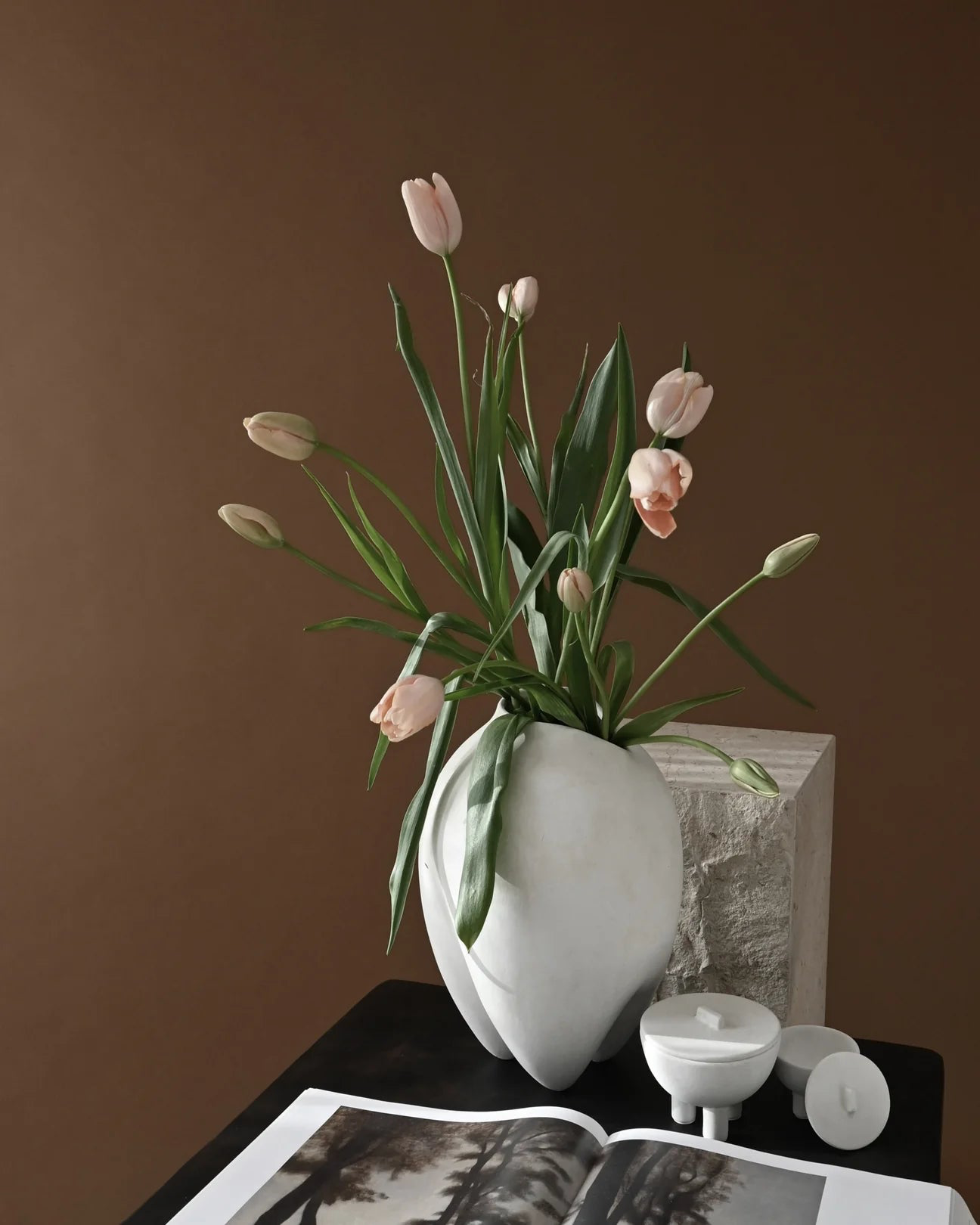 中款鴨碗(附蓋) 骨白色