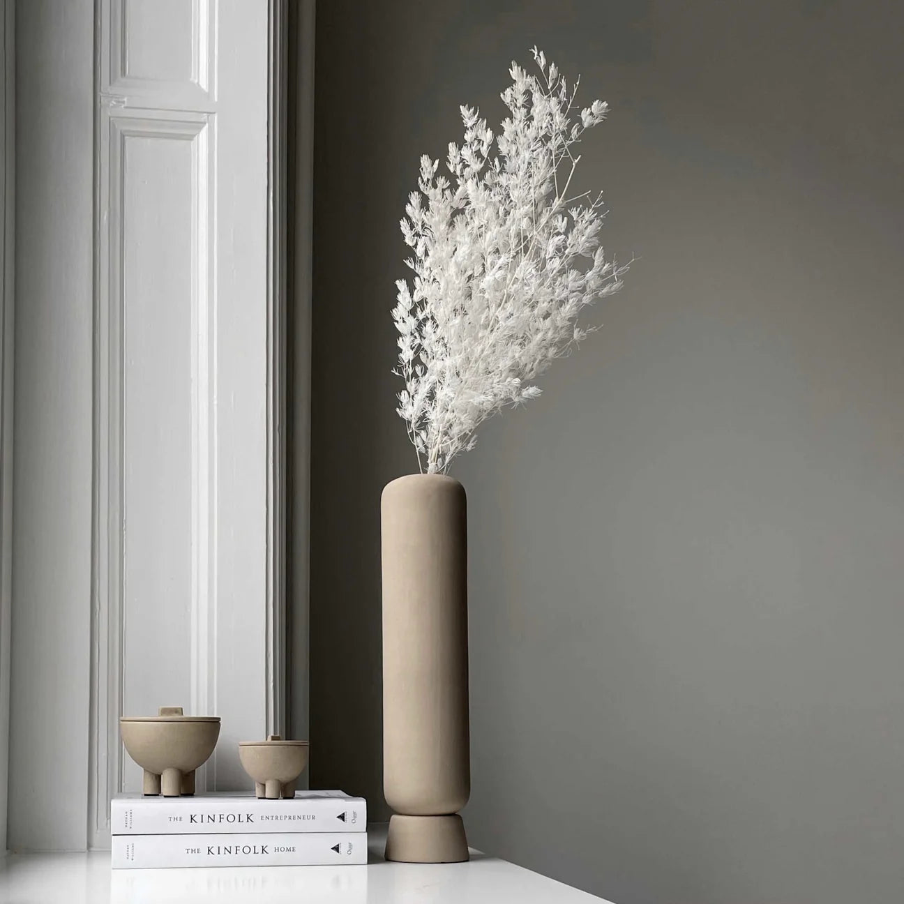 中款鴨碗(附蓋) 沙色