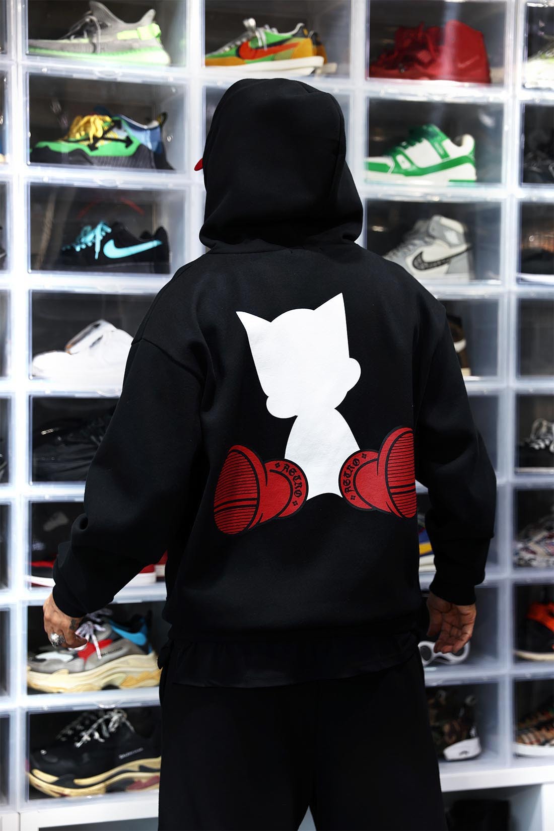 Astro 刺繡印花連帽衫