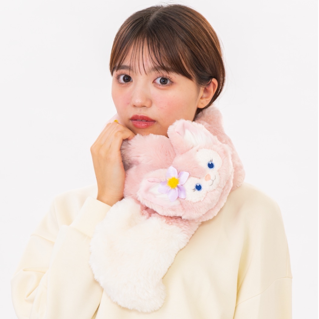 迪士尼樂園連線-暖暖手套與圍巾