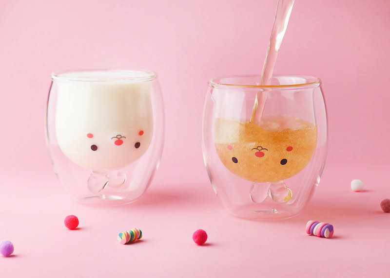 好玻12生肖系列 — 兔兔造型雙層玻璃杯