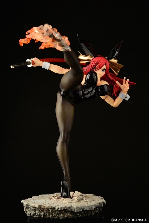 「ACG.GO」「預購」日版 ORCATOYS Fairy Tail 妖精尾巴 艾爾莎．史卡雷特 HIGH KICKver. Bunny 1/6 Scale Figure