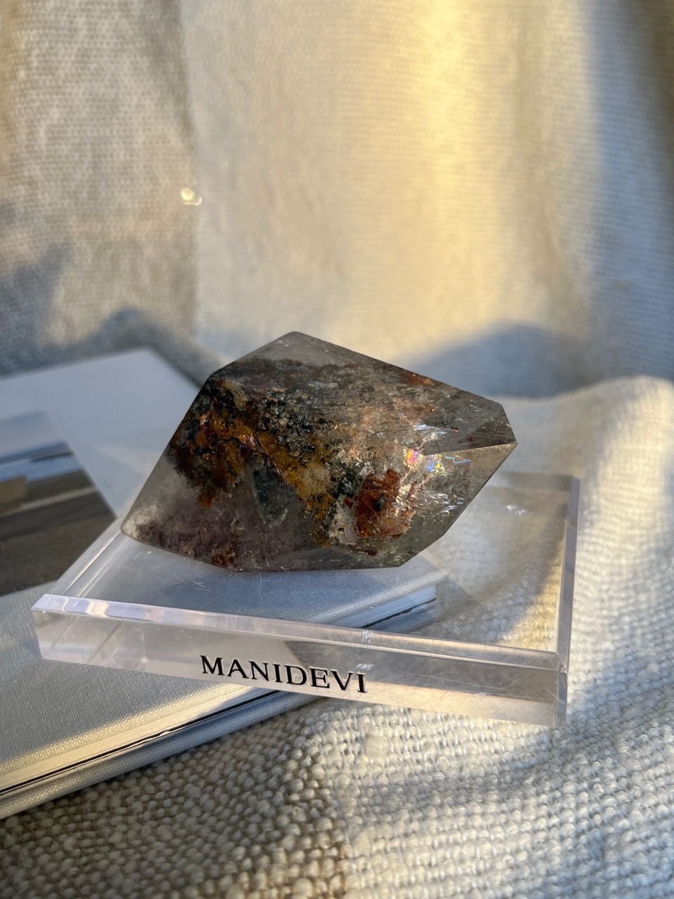 綠幽靈擺件 Green Phantom Crystal