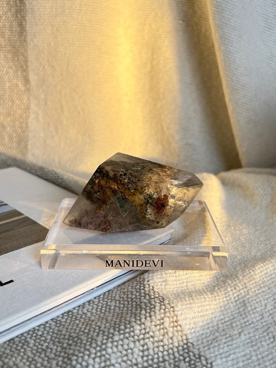 綠幽靈擺件 Green Phantom Crystal