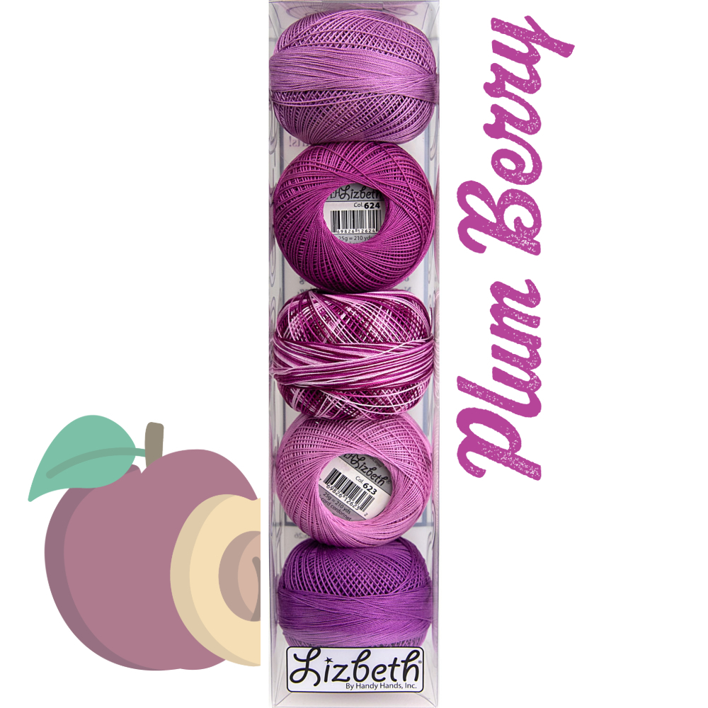 現貨 Lizbeth 五球組 Plum Berry