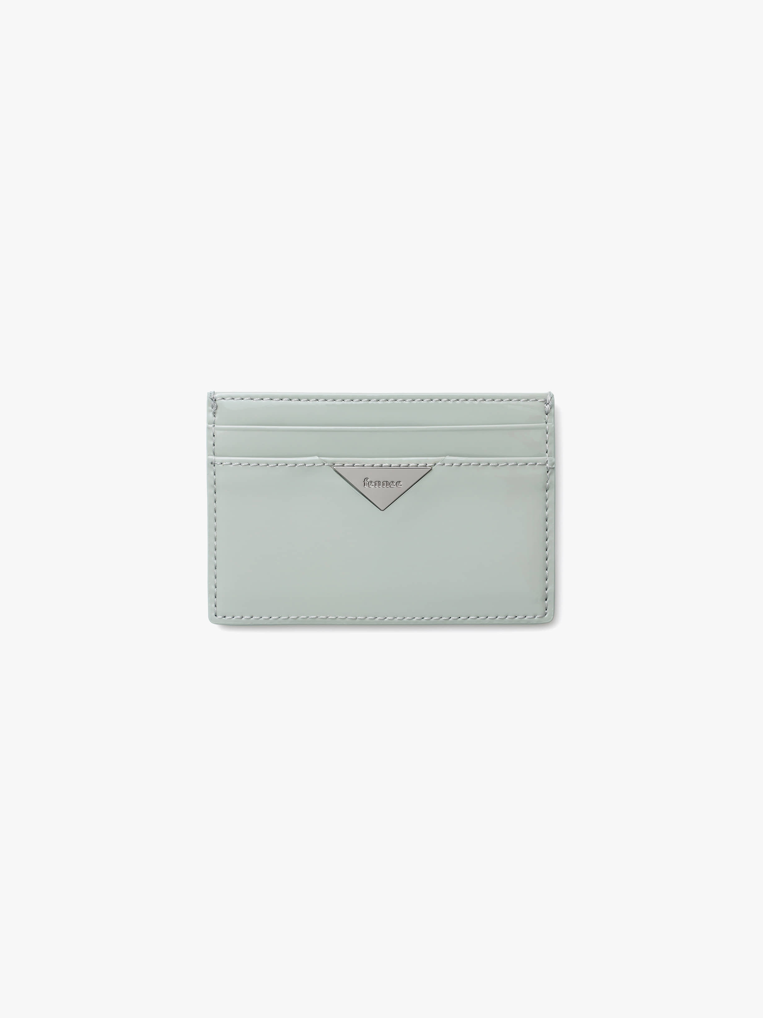 fennec- TRIANGLE SLIT CARD HOLDER (PALE MINT)
