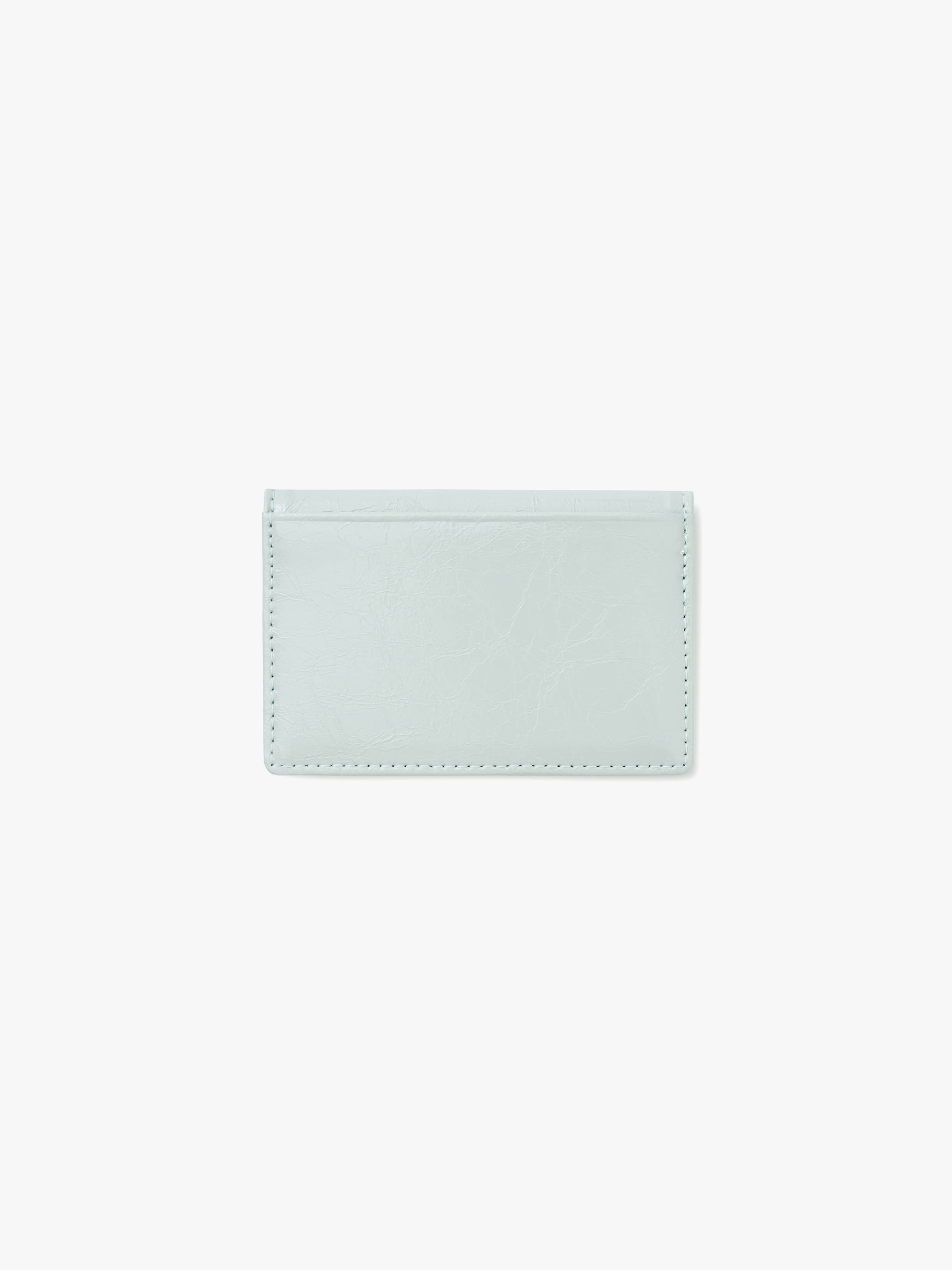fennec - CRINKLE SOFT CARD CASE (PALE MINT)