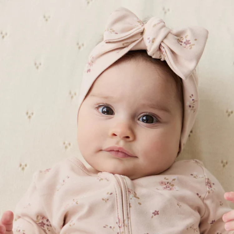 JAMIE KAY│Organic Cotton Frankie Onepiece有機棉連身衣．Petite Fleur Soft Peony