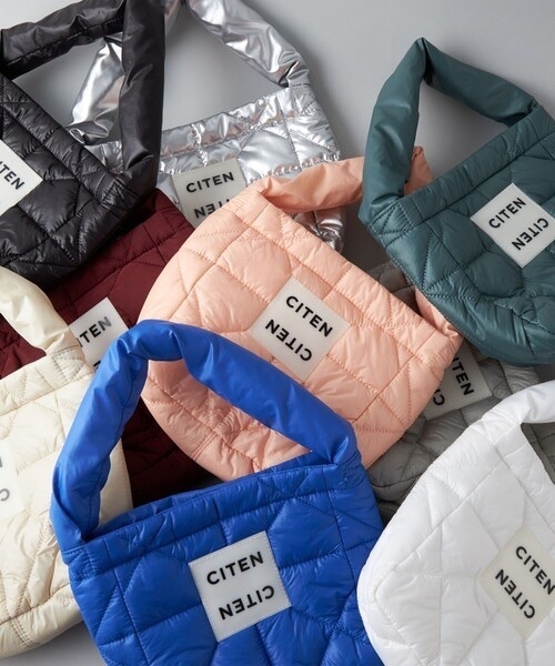 CITEN / Padded one-handle mini tote bag