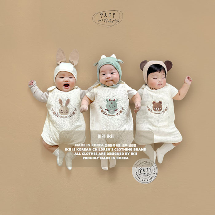 正韓IKII 小嫩嬰晚上乖乖睡防踢被