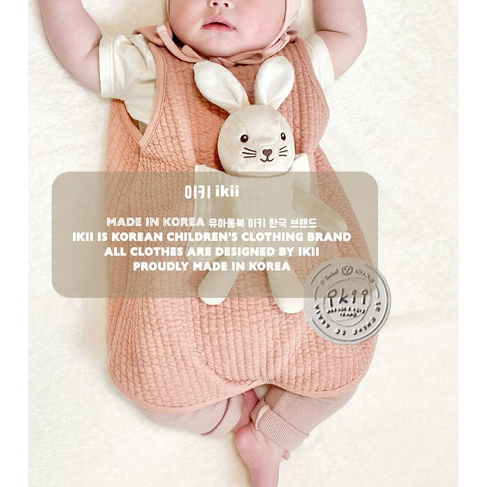 正韓IKII 小嫩嬰娃娃抱抱防踢被