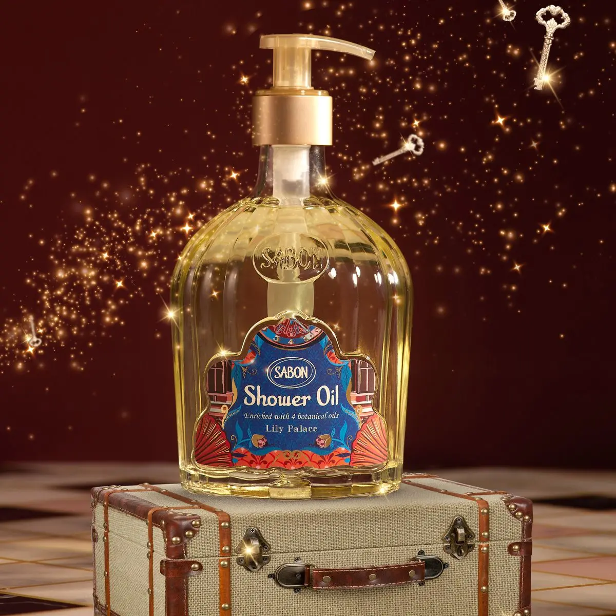 [限定] SABON Shower Oil Lily Palace 450ml