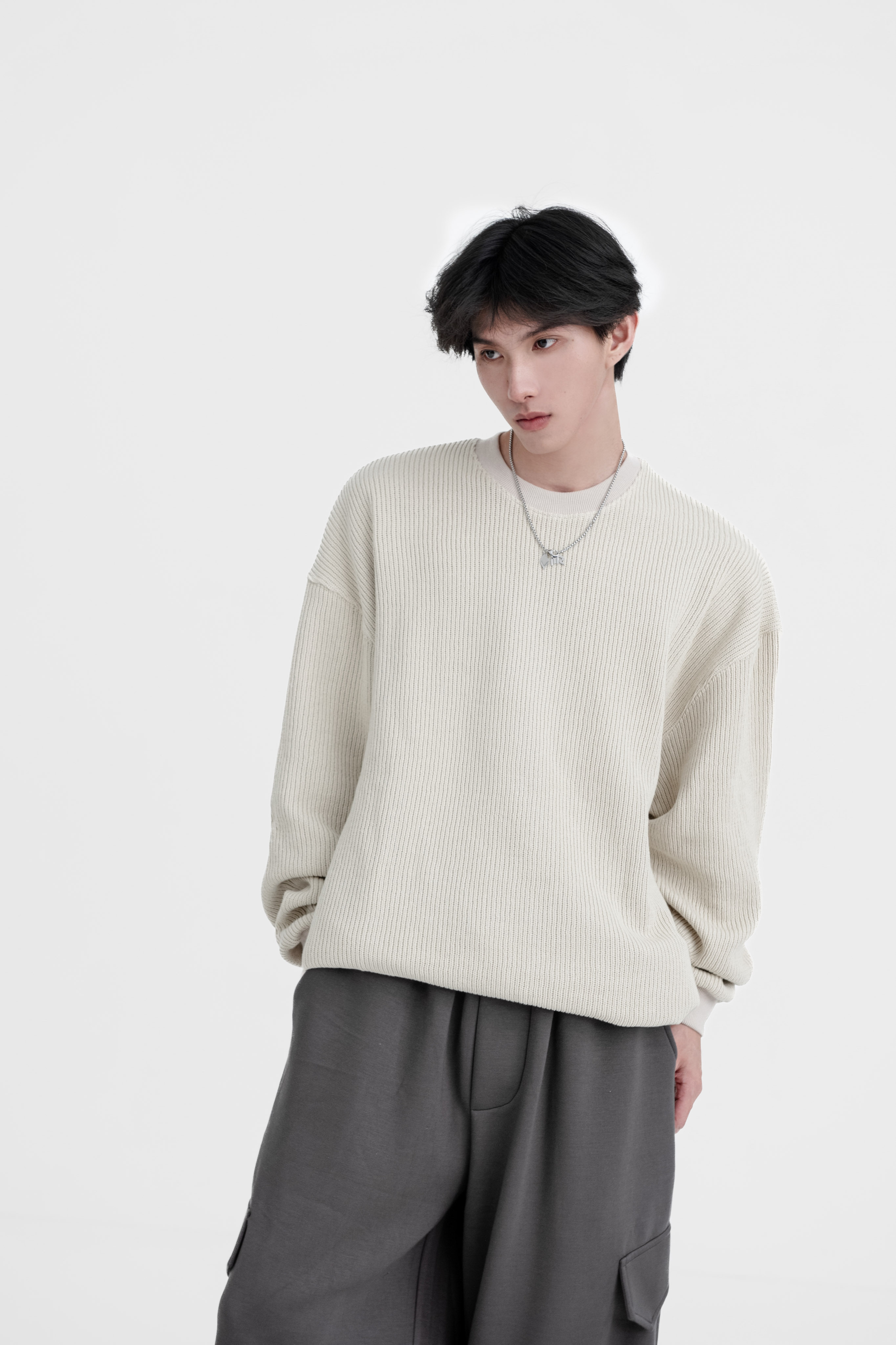 SIMON MADE TL-2332 定番 抗刺癢 親膚 基礎 針織 衛衣