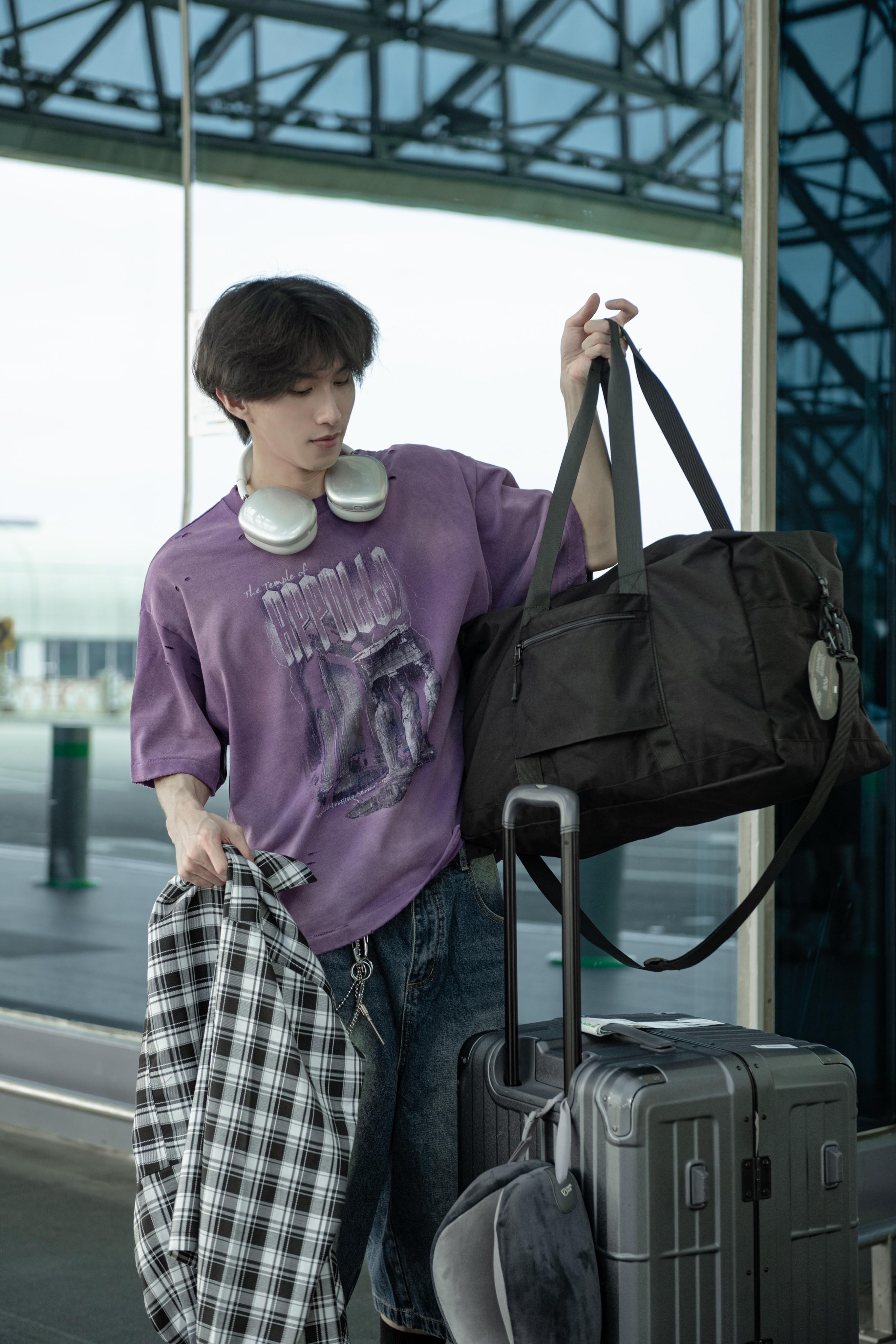 SIMON MADE BA-2407 Cordura 1000D 杜邦面料 抗撕裂 旅行包