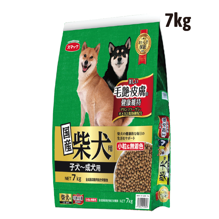 日本「日の味」SMACK 健膚艷毛全柴犬糧 7kg (JSM-2823)