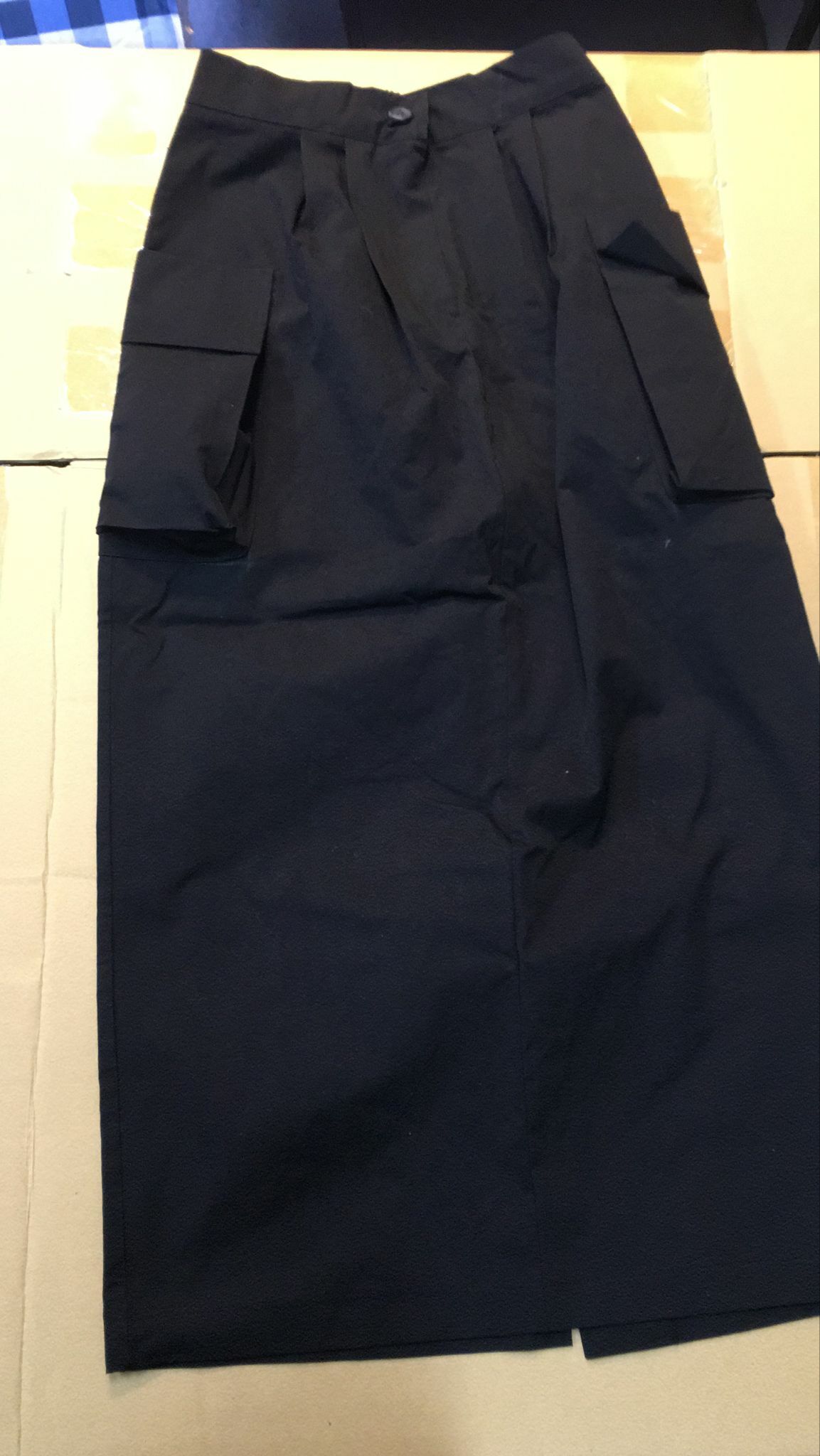 現貨 半橡筋腰長裙 （此為清貨價貨品不設退換）(AT10740)