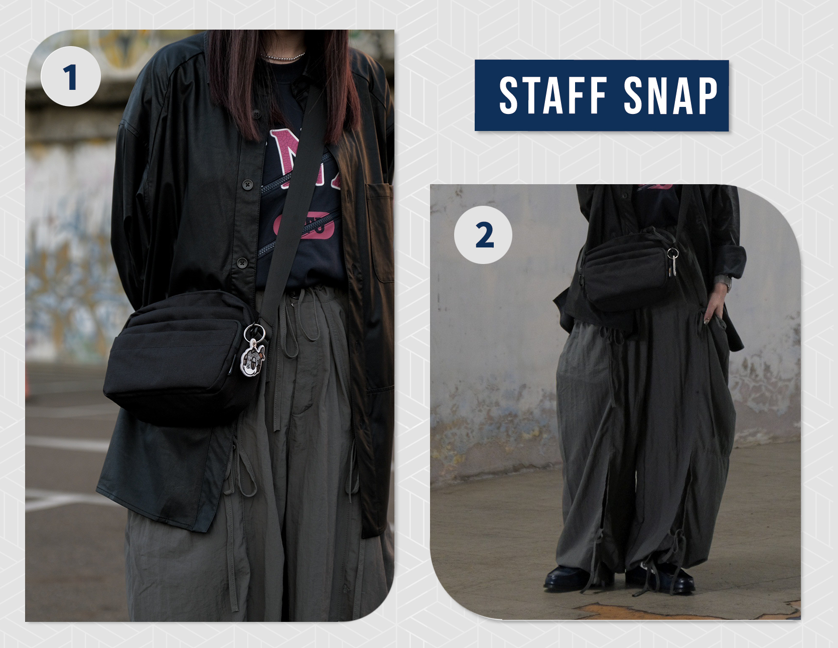 AGILITY Cordura® Daily Messenger Bag 日常輕便郵差包[B-DMB]