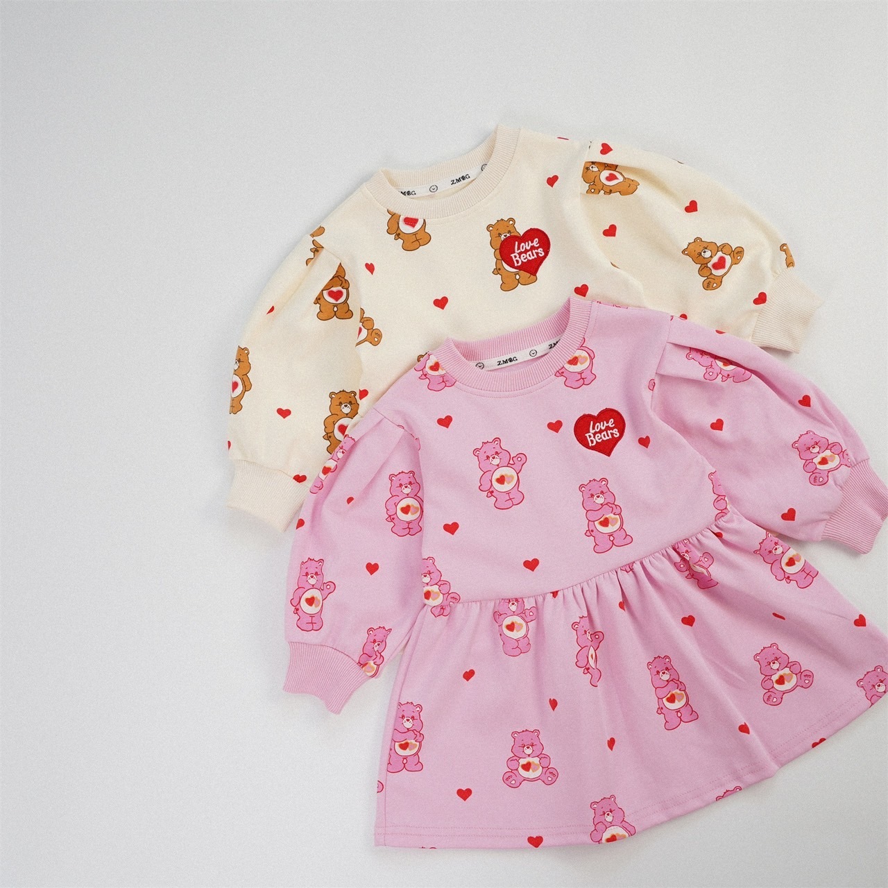 可可愛愛熊洋裝