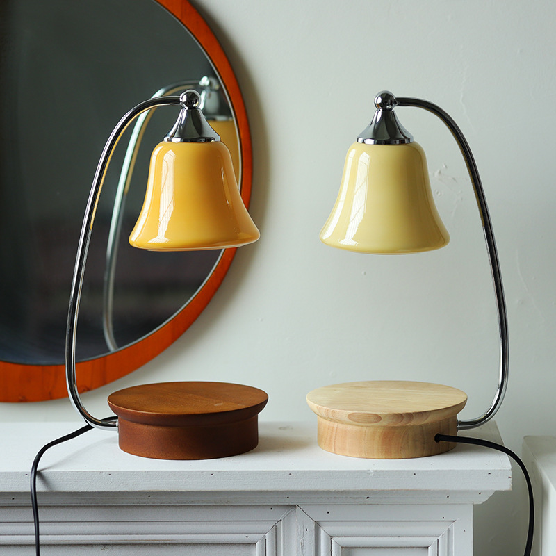 《4903》日系質感原木燭台燈