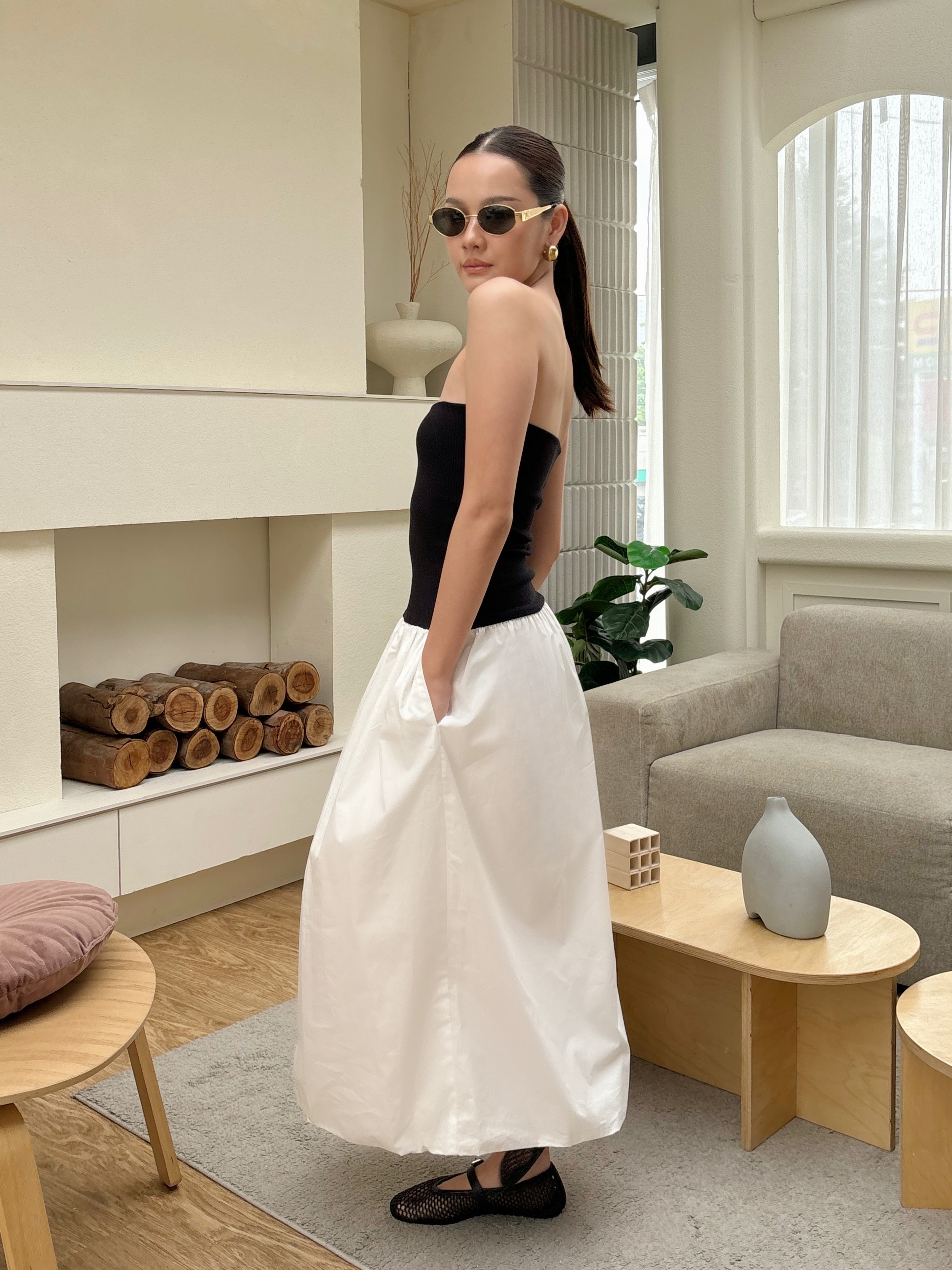 Elena Contrast Dress (Special Release)