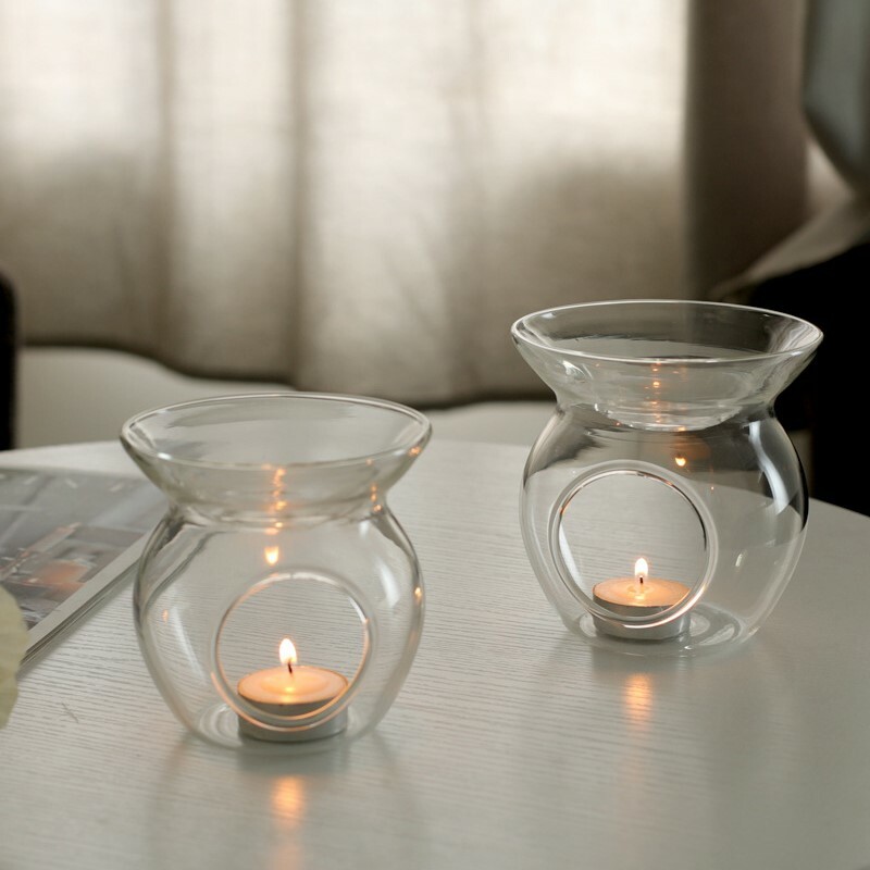 《4905》透明玻璃香薰蠟擺件