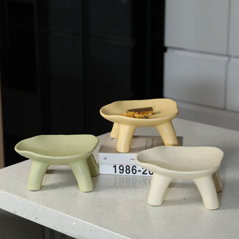 《4906》奶油ins飾品收納盤