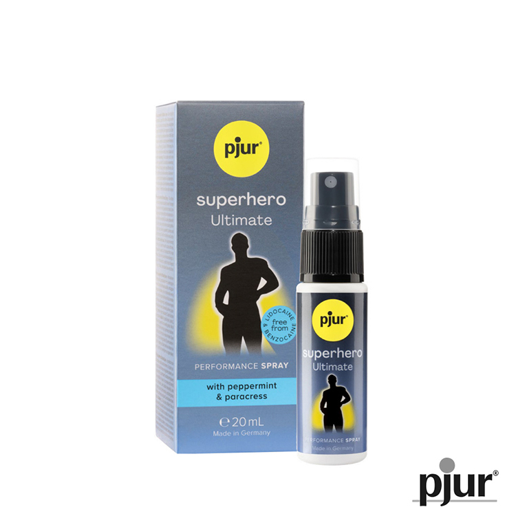 pjur superhero Ultimate 超級英雄極致加強型 男士活力提升噴霧-20ml