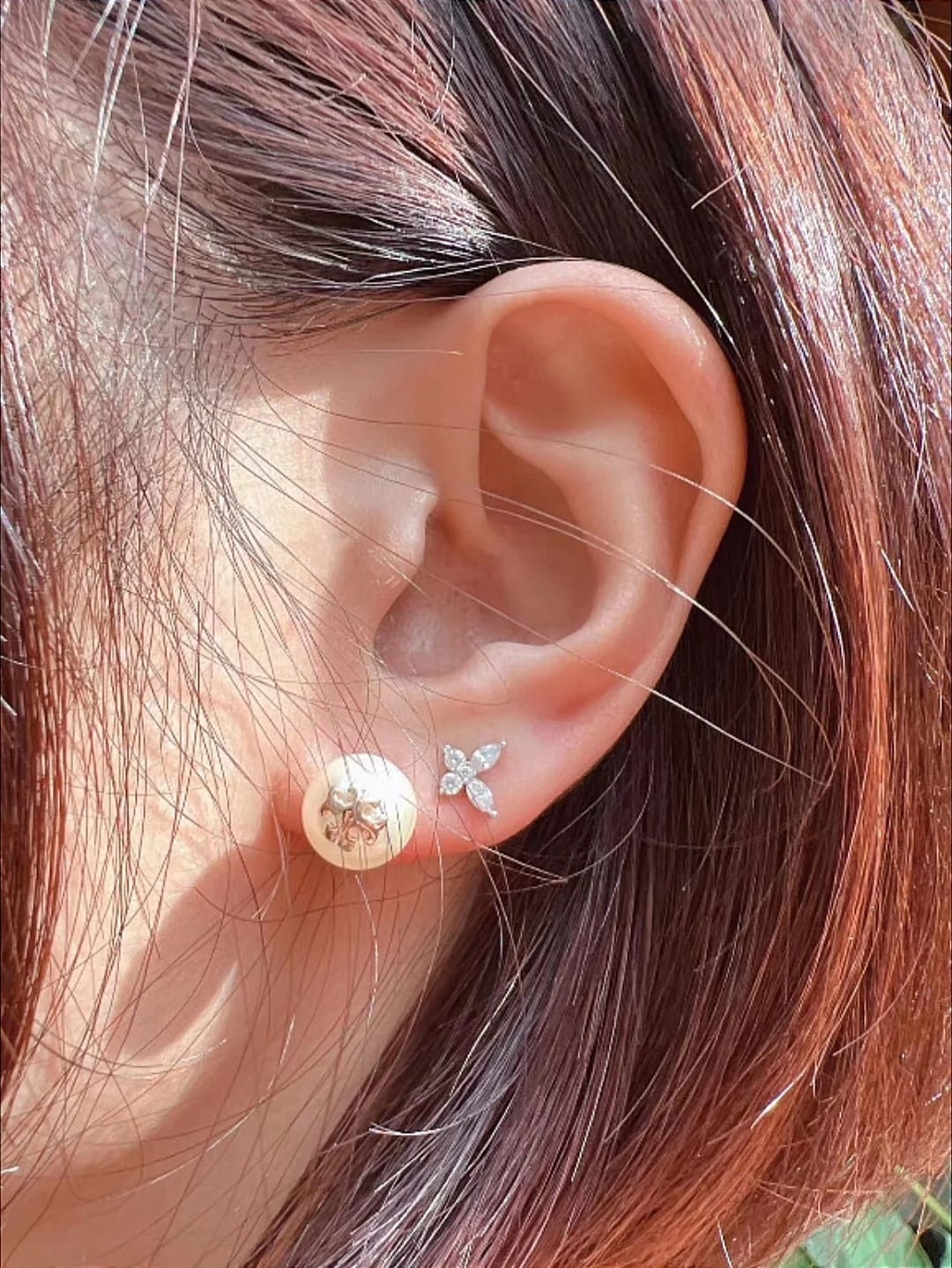 Tory Burch Pearl Kira Stud Earrings經典仿珠耳環