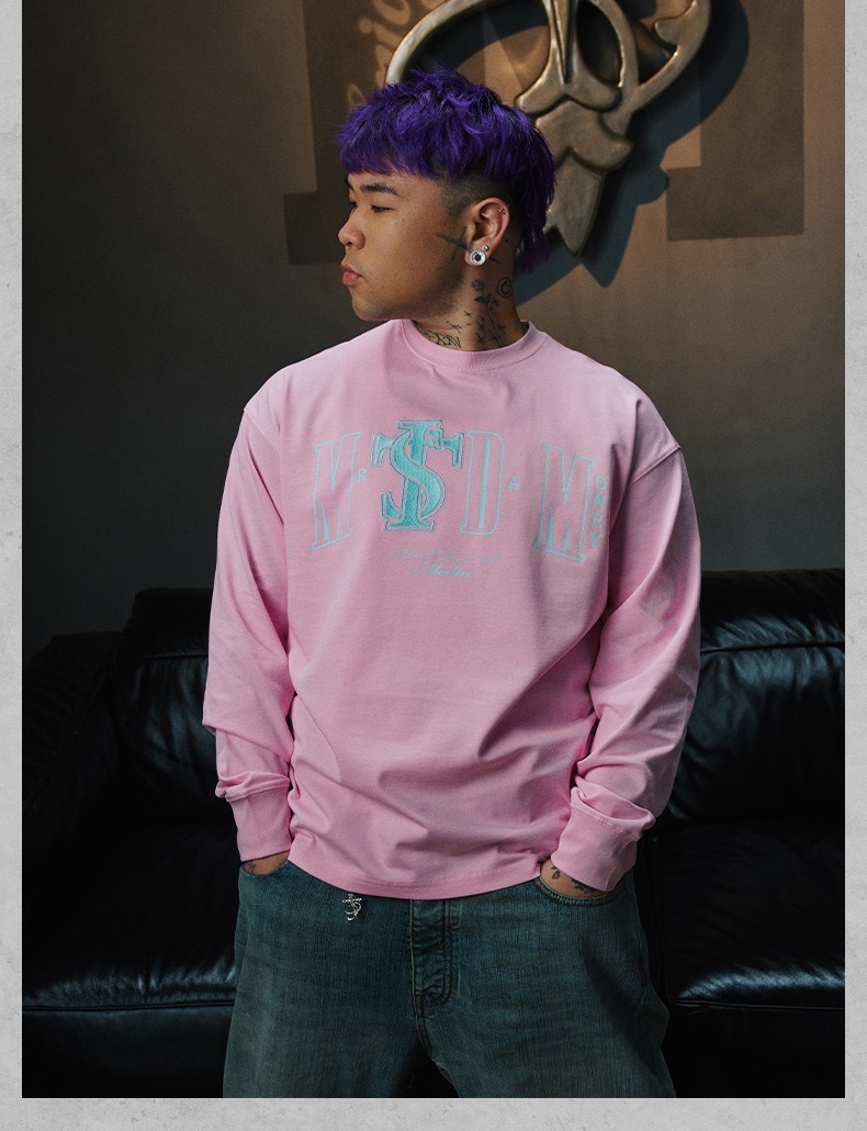 STK x MEDM聯名 SmallTownKid 基礎多色 長袖 T