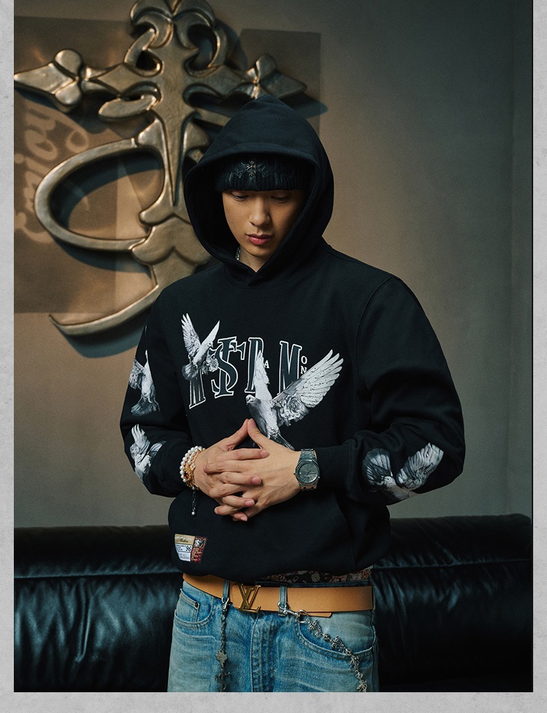 STK x MEDM聯名 SmallTownKid 96和平鴿 帽T