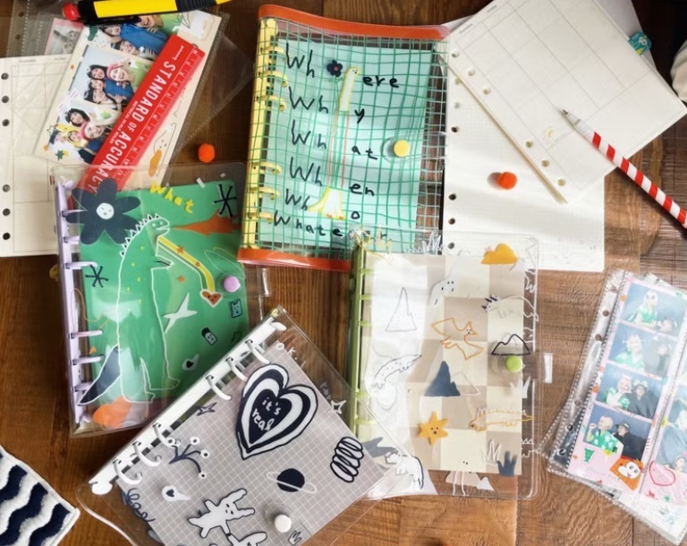 馬卡龍腳趾．六孔活頁萬能本本 四款外殼 2024新款