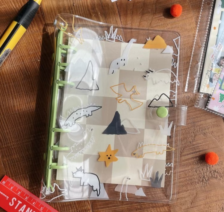 馬卡龍腳趾．六孔活頁萬能本本 四款外殼 2024新款