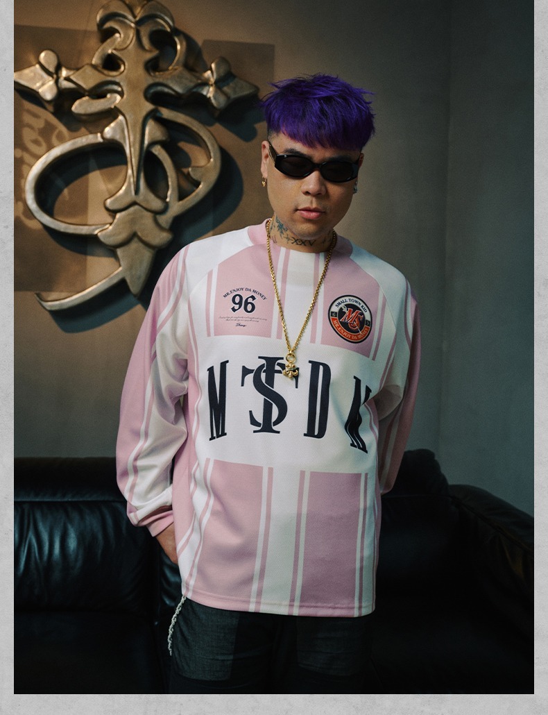 STK x MEDM聯名 SmallTownKid 美式復古球衣 長袖