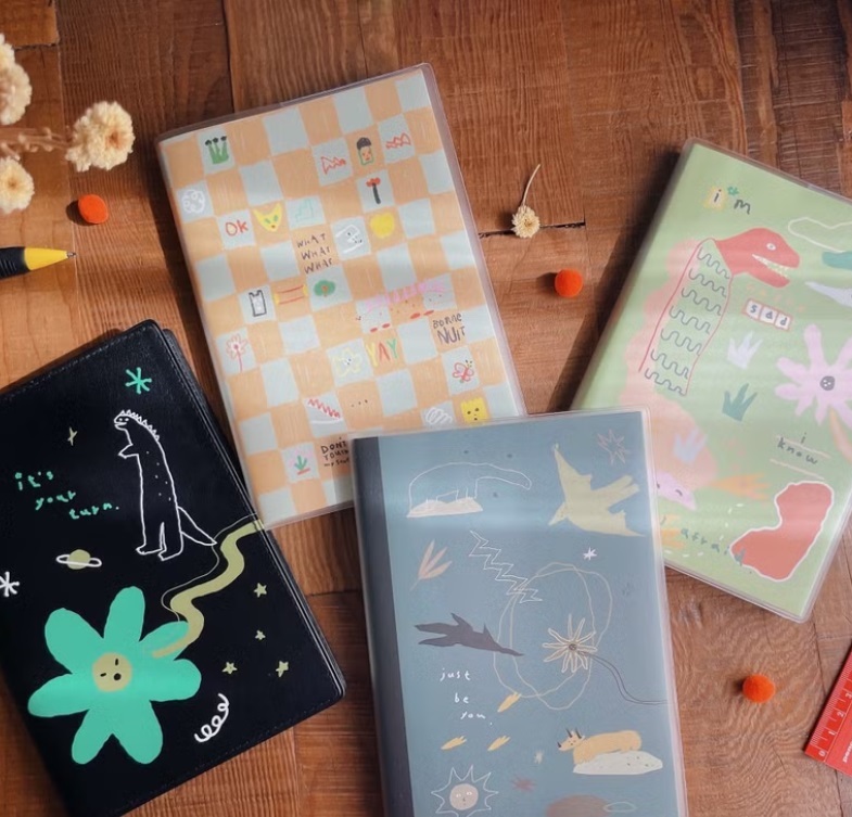 馬卡龍腳趾．無時效圖文手帳 2024年新款 共四款