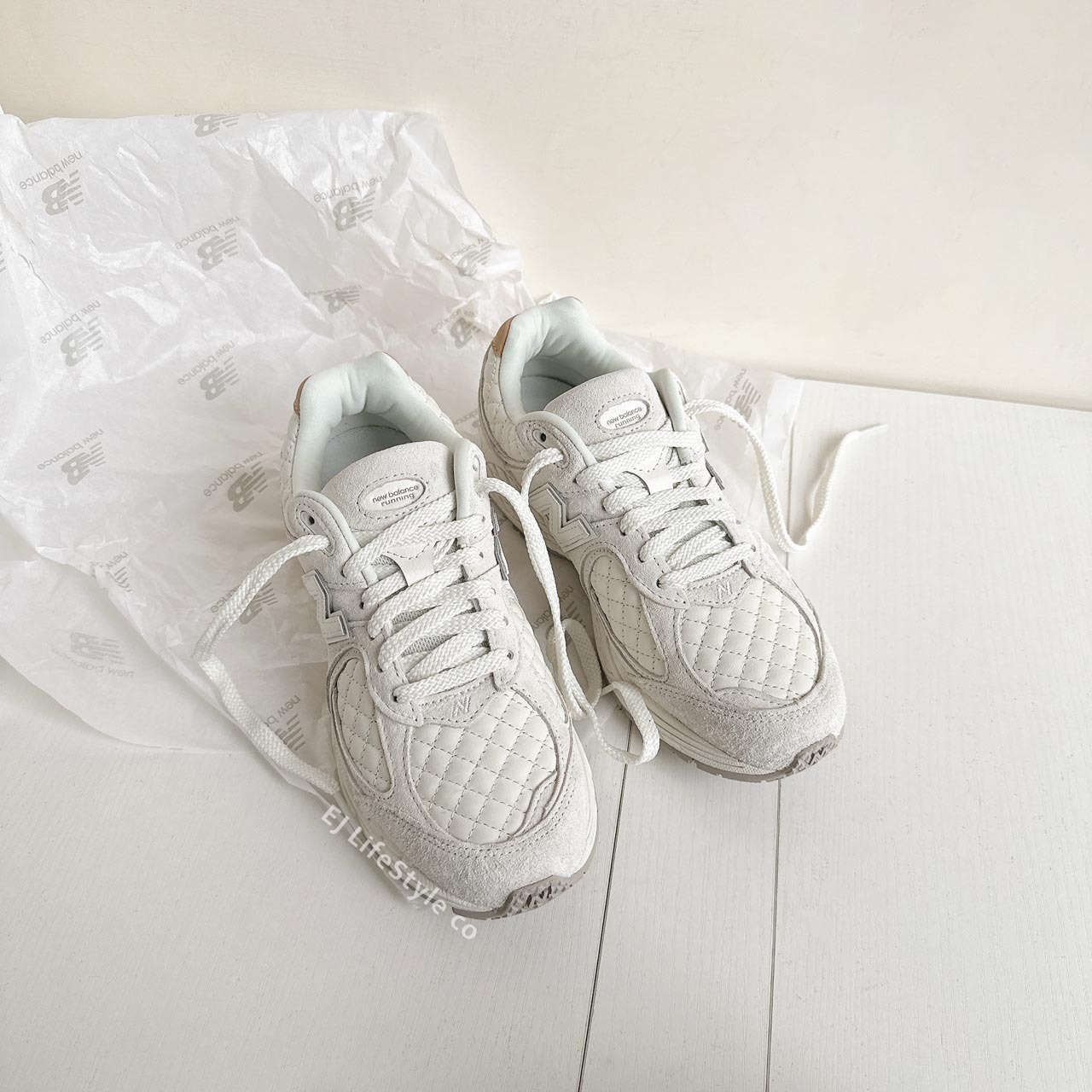 NEW BALANCE 2002R NB 小香風 菱格紋 奶杏焦糖 米白 杏色 泰奶色 灰色 男鞋 M2002RPD / 現貨