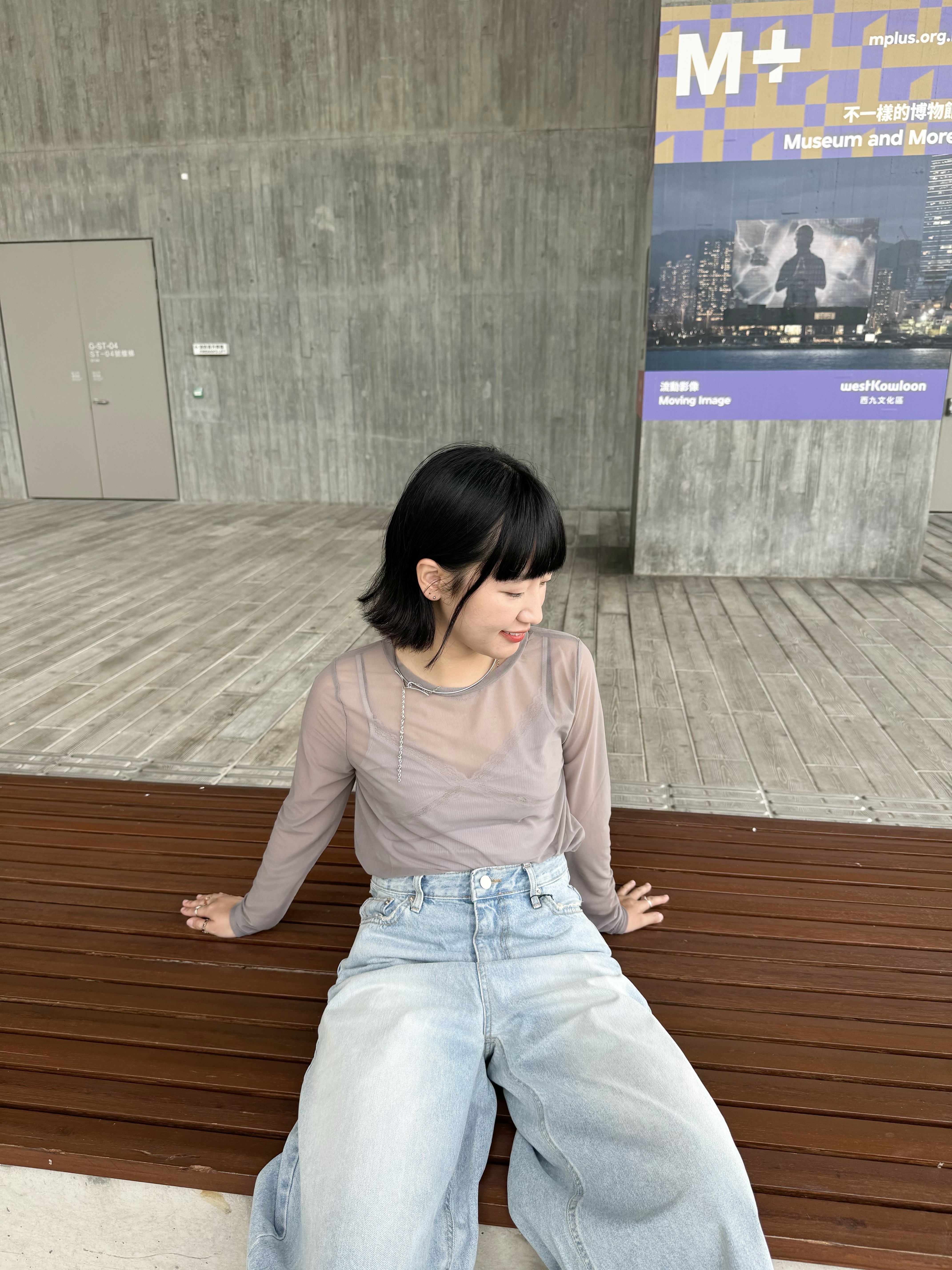 打底好幫手！圓領basic紗紗inner