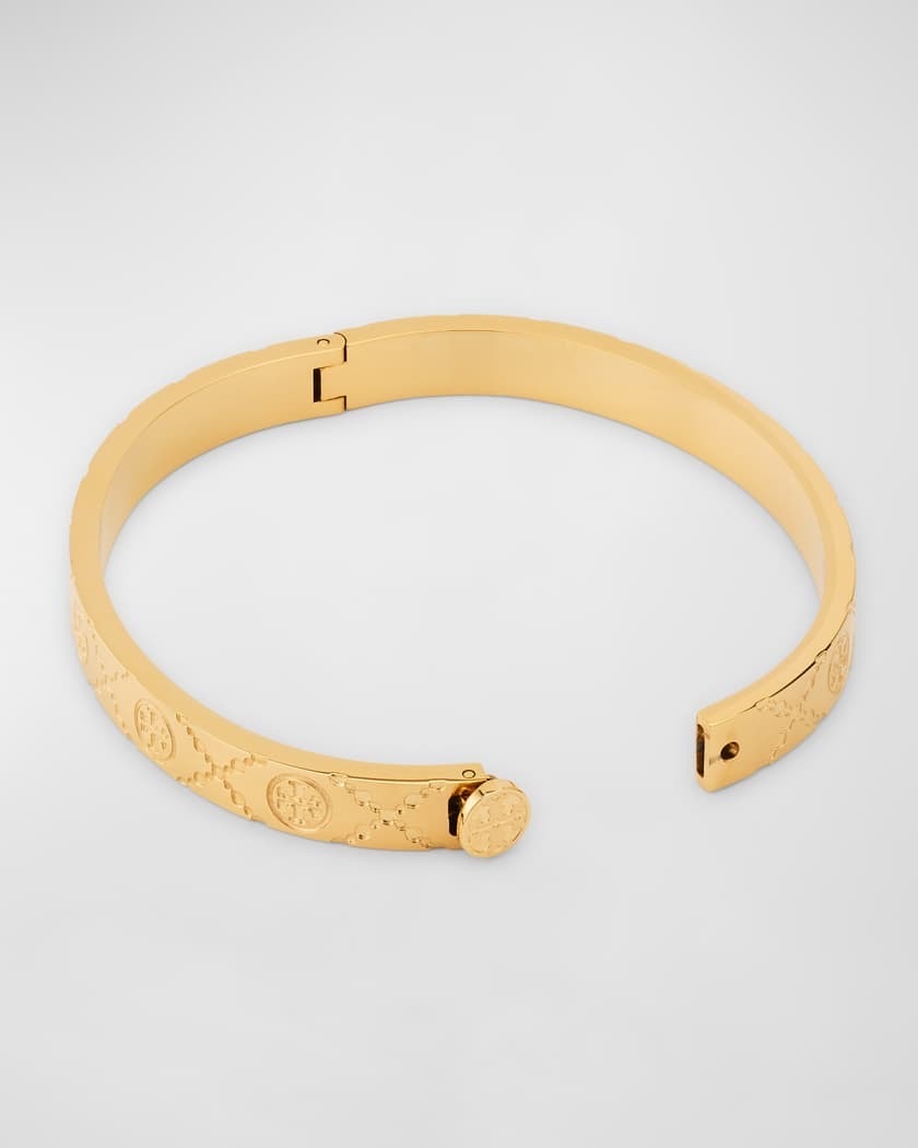 Tory Burch Monogram Hinge Bracelet