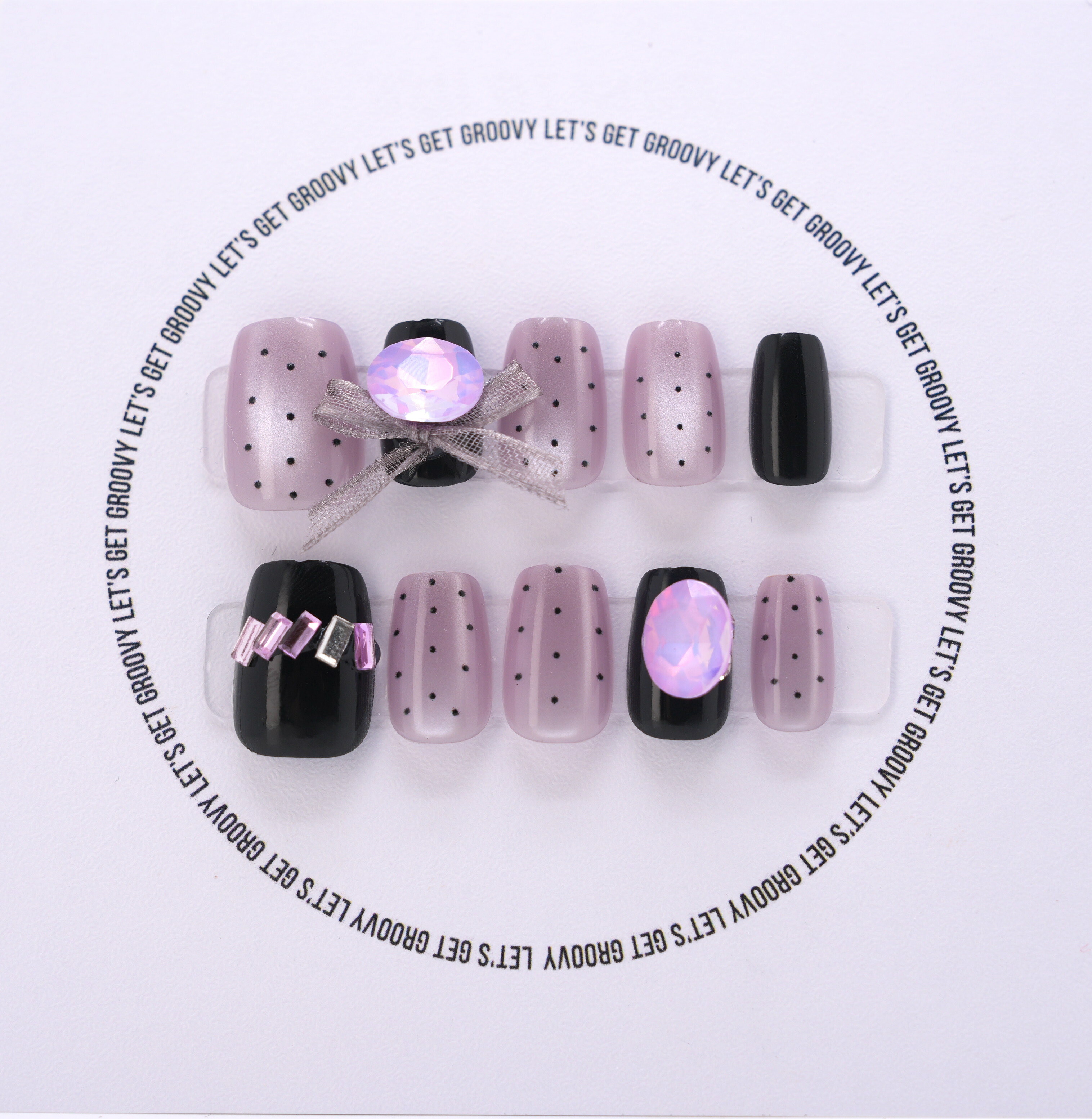 Slay ︳Galactic Glam。Black and Purple with Charms