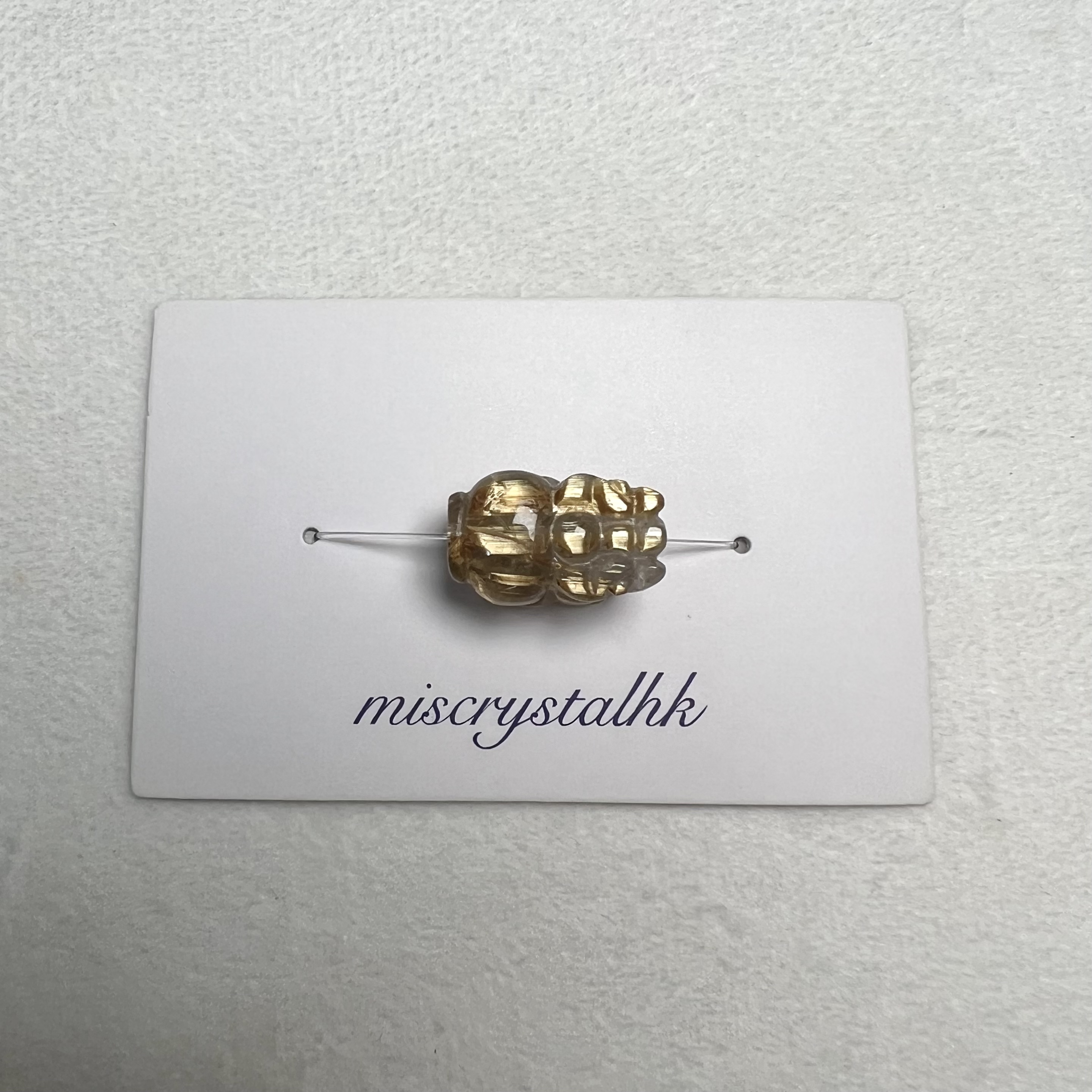 金鈦晶貔貅 #A370