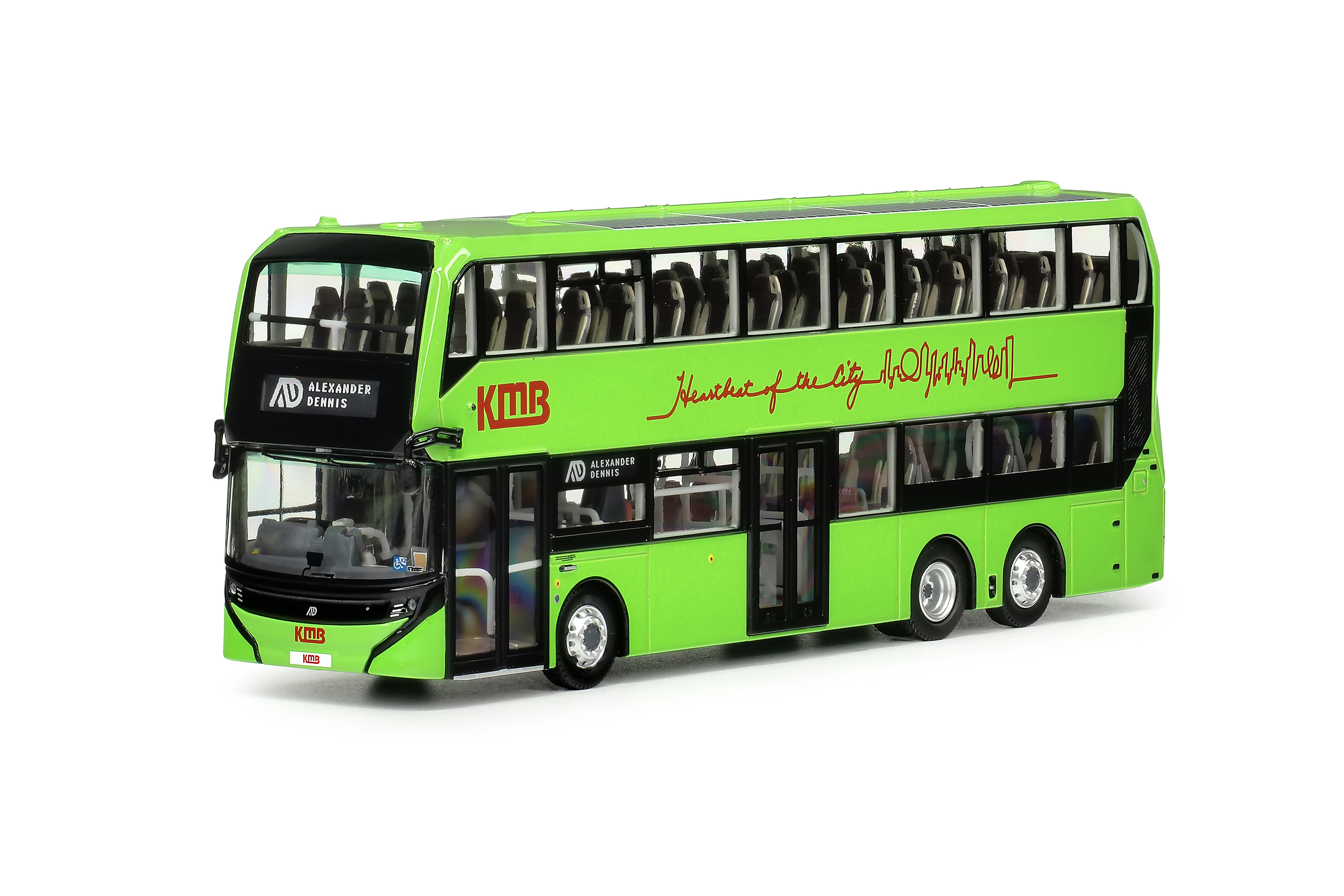 KMB2024009 1:76 九巴丹尼士E500EV電動巴士12米 (AD)