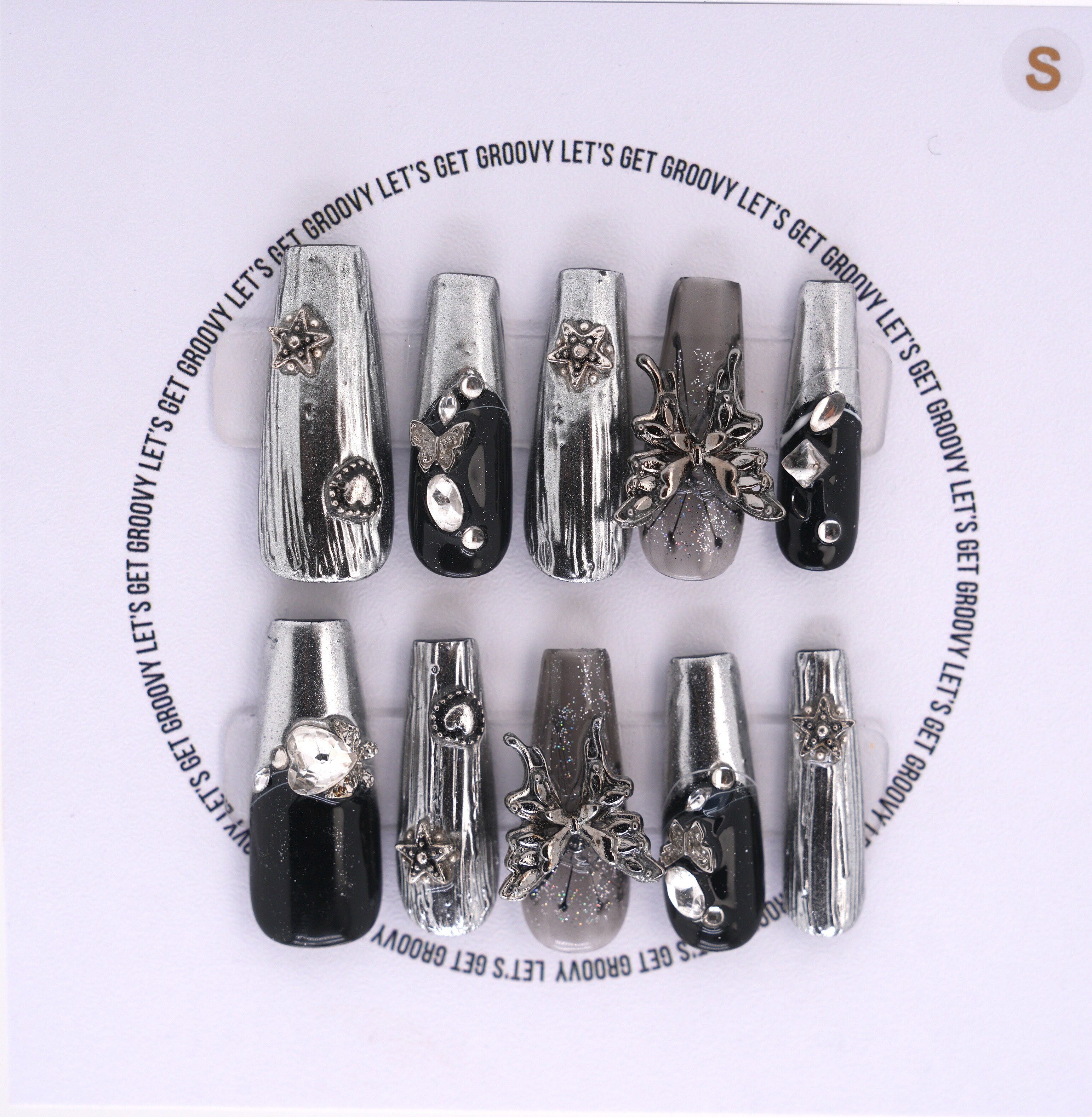 Slay ︳Celestial Chic。Diamond and Butterfly Charms